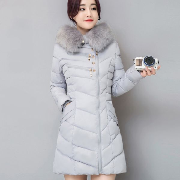 2019 women winter parkas temperament elegant large size cotton coat fashion windproof hooded fur collar parkas female qq374, Tan;black
2019 women winter parkas temperament elegant large size cotton coat fashion windproof hooded fur collar parkas female qq374, Tan;black