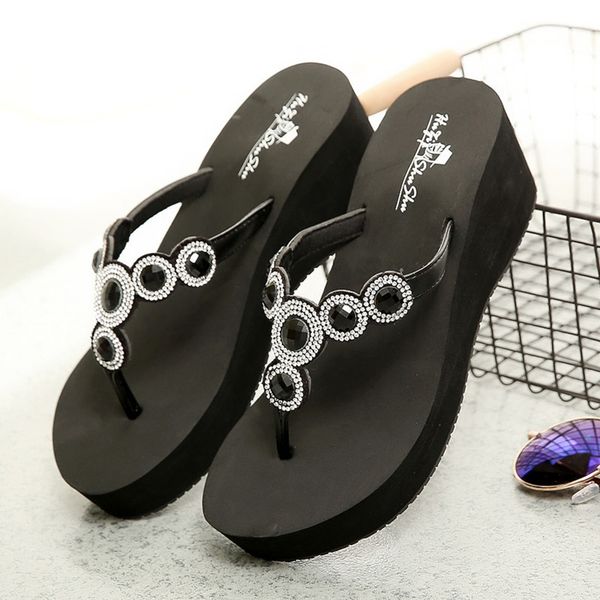 swyivy high heel slippers women summer anti-slip slanted wedges shoes 2020 flip flops casual shoes female chunky sandals beach, Black
swyivy high heel slippers women summer anti-slip slanted wedges shoes 2020 flip flops casual shoes female chunky sandals beach, Black