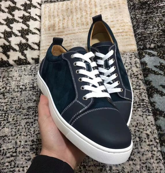 junior without spiked blue suede shoes red bottom flats shoes for men women studded spikes party lovers genuine leather casual sneakers, Black
junior without spiked blue suede shoes red bottom flats shoes for men women studded spikes party lovers genuine leather casual sneakers, Black