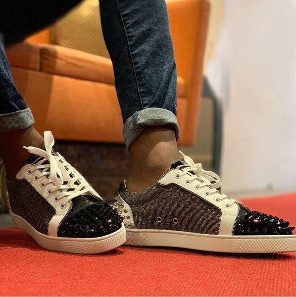 fashion comfort seavaste 2 orlato sneaker shoes low red bottom junior spikes leisure flats outdoor casual walking wedding, Black
fashion comfort seavaste 2 orlato sneaker shoes low red bottom junior spikes leisure flats outdoor casual walking wedding, Black