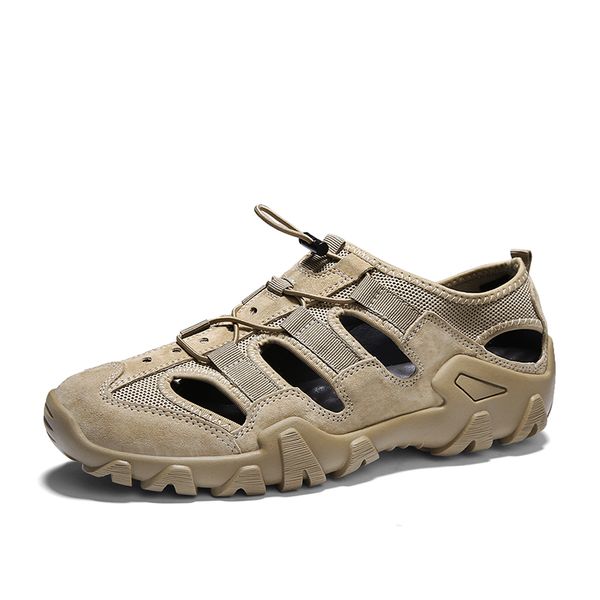 new summer sandals men leather beach outdoor sandals comfortable soft footwear 2020 casual shoe sneakers, Black
new summer sandals men leather beach outdoor sandals comfortable soft footwear 2020 casual shoe sneakers, Black
