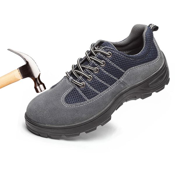 fashion brand steel toe safety shoes for men sneakers breathable casual safty work boots designer labor insurance puncture proof, Black
fashion brand steel toe safety shoes for men sneakers breathable casual safty work boots designer labor insurance puncture proof, Black