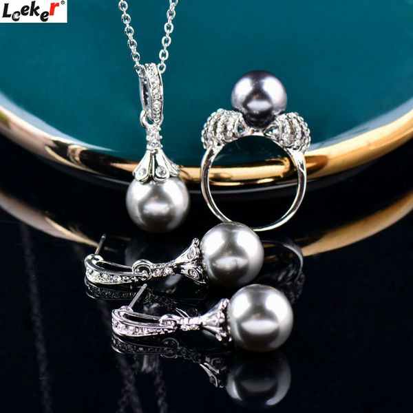 leeker vintage имитация pearl свадебные украшения установить цвета серебра ожерелье серьги кольцо установить для женщин пром 252 lk1, Silver
leeker vintage имитация pearl свадебные украшения установить цвета серебра ожерелье серьги кольцо установить для женщин пром 252 lk1, Silver