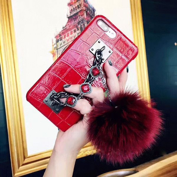 Fashion Brand Women's Phone Case for IPhone X 6/6S 6plus/6S Plus 7/8 7plus/8plus with Crocodile Pattern Fox Hair Ball Diamond 2 Styles
Fashion Brand Women's Phone Case for IPhone X 6/6S 6plus/6S Plus 7/8 7plus/8plus with Crocodile Pattern Fox Hair Ball Diamond 2 Styles