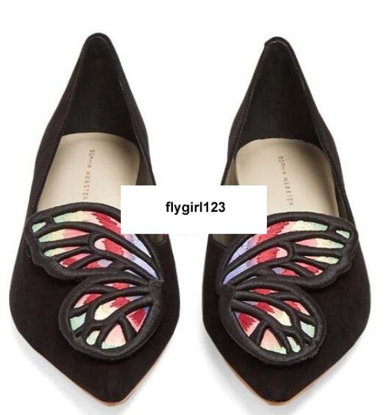 sophia webster lady leather suede shoes, pointed shallow mouth, butterfly embroidery, size: 34-42, black
sophia webster lady leather suede shoes, pointed shallow mouth, butterfly embroidery, size: 34-42, black