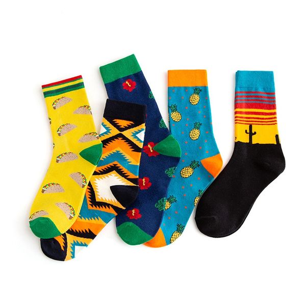 1pair men's thermal socks streetwear hip hop fashion colored sports yoga socks harajuku colorful funny long men's soccer, Black
1pair men's thermal socks streetwear hip hop fashion colored sports yoga socks harajuku colorful funny long men's soccer, Black