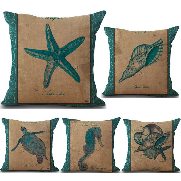 vintage sea turtle seahorse starfish body pillowcases linen bed pillows cover couch seat cushion throw pillow home decoration
vintage sea turtle seahorse starfish body pillowcases linen bed pillows cover couch seat cushion throw pillow home decoration