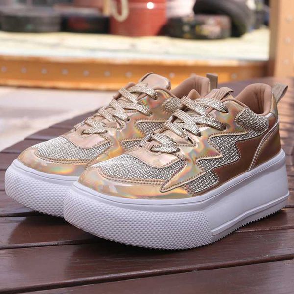 new special laser mirror female sports shoes increase 6cm designer colorful shiny women running shoes
new special laser mirror female sports shoes increase 6cm designer colorful shiny women running shoes