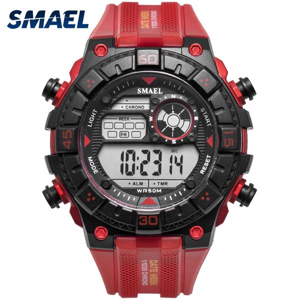 red army watches big dial smael men watch digital relogio masculino sport watch waterproof 1439 digital watch brand luxury, Slivery;brown
red army watches big dial smael men watch digital relogio masculino sport watch waterproof 1439 digital watch brand luxury, Slivery;brown