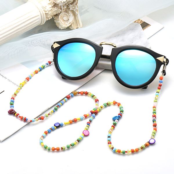 1pcs colorful women glass beaded eyeglass chains sunglasses reading glasses chain eyewears cord holder neck strap rope lanyards, Silver
1pcs colorful women glass beaded eyeglass chains sunglasses reading glasses chain eyewears cord holder neck strap rope lanyards, Silver
