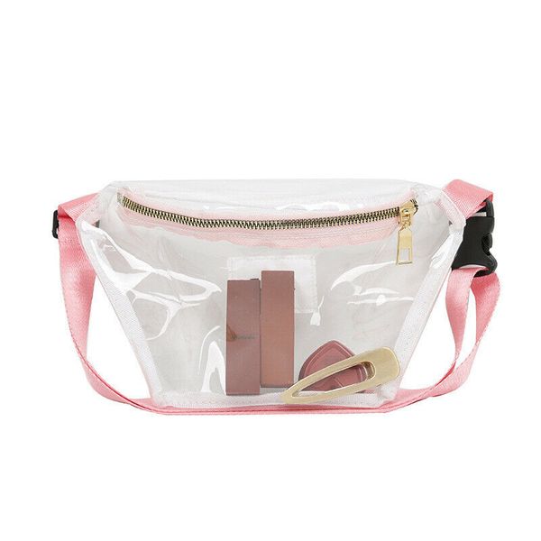 fashion pvc transparent waist bag personality female fanny pack zipper portable leisure chest bag purse
fashion pvc transparent waist bag personality female fanny pack zipper portable leisure chest bag purse