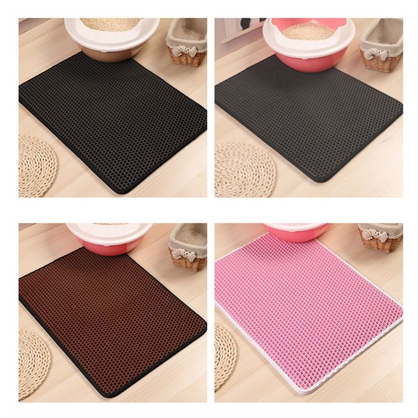 pet litter mat double layer pad home large flexible eva washable pet box pan cushion odorless rug
pet litter mat double layer pad home large flexible eva washable pet box pan cushion odorless rug