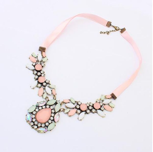 luxurious water drop resin big gemstone crystal flower statement necklace earrings bridal wedding sets retro necklace christmas gift, Silver
luxurious water drop resin big gemstone crystal flower statement necklace earrings bridal wedding sets retro necklace christmas gift, Silver