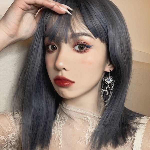 huanzhi hyperbole sweet asymmetric star moon long chain tassel shiny crystal rhinestone drop earrings for women party jewelry, Silver
huanzhi hyperbole sweet asymmetric star moon long chain tassel shiny crystal rhinestone drop earrings for women party jewelry, Silver