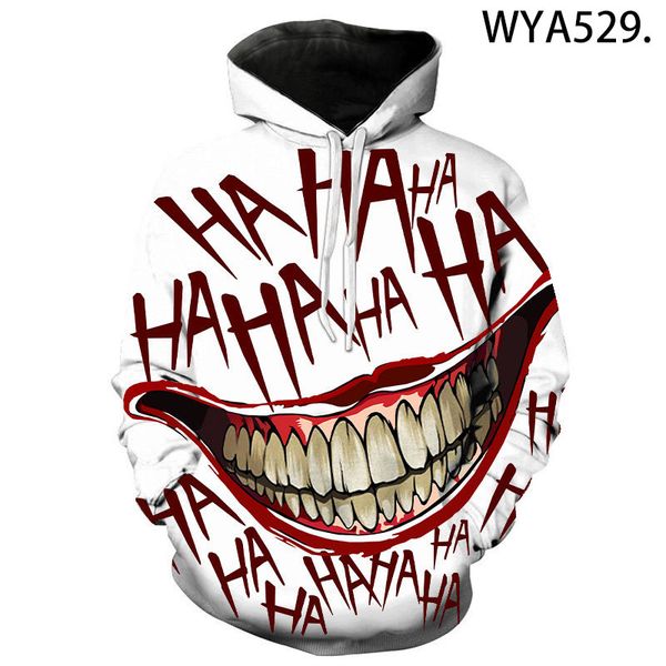 haha joker 3d print sweatshirt hoodies men and women hip hop funny autumn streetwear hoodies sweatshirt for couples clothes, Black
haha joker 3d print sweatshirt hoodies men and women hip hop funny autumn streetwear hoodies sweatshirt for couples clothes, Black
