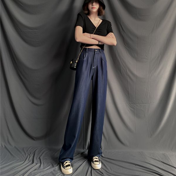women's pants & capris high waist jeans women wide leg elegant ladies streetwear all-match leisure korean fashion retro denim solid sim, Black;white
women's pants & capris high waist jeans women wide leg elegant ladies streetwear all-match leisure korean fashion retro denim solid sim, Black;white