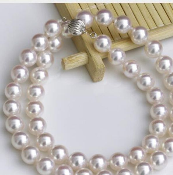 collectible circle very light japan akoya natural seawater pearl necklace beads with certificate, Silver
collectible circle very light japan akoya natural seawater pearl necklace beads with certificate, Silver