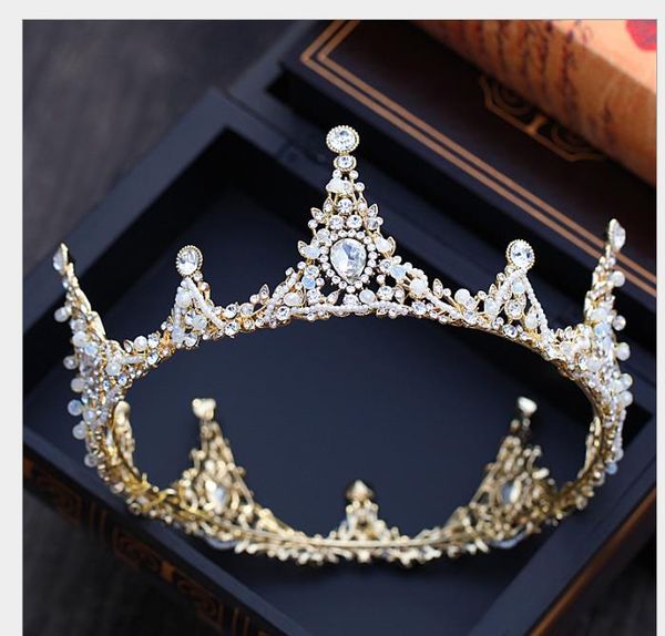 rotary crown princess headdress diamond crown hair ornament wedding garment accessories, Slivery;golden
rotary crown princess headdress diamond crown hair ornament wedding garment accessories, Slivery;golden