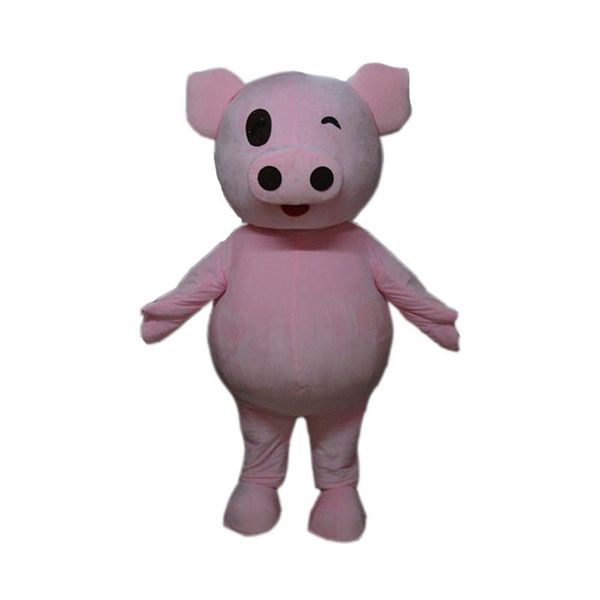 custom pink pig mascot costume size animal costume with a mini fan inside head for commercial advertising party, Red;yellow
custom pink pig mascot costume size animal costume with a mini fan inside head for commercial advertising party, Red;yellow