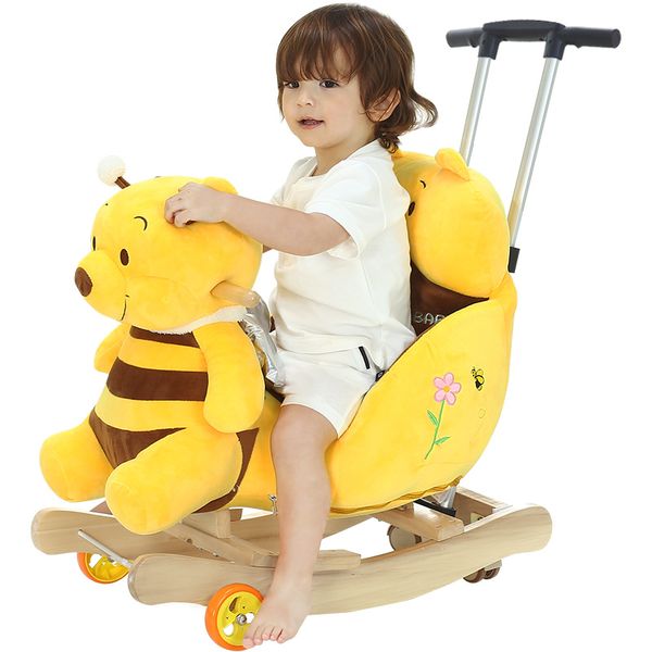 2 in 1 children's multi-functional rocking horse chair with music baby stroller ride on toys push chair 360 universal wheel
2 in 1 children's multi-functional rocking horse chair with music baby stroller ride on toys push chair 360 universal wheel