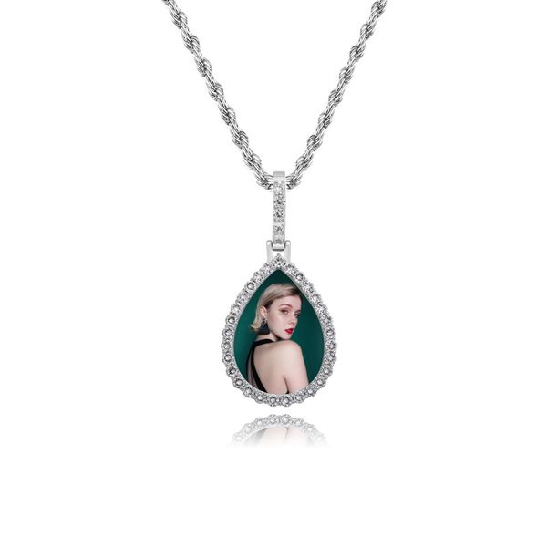 diy customized 18k gold rhodium plated men women necklaces hip hop p necklaces luxury zircon water drop style pendant necklace, Silver
diy customized 18k gold rhodium plated men women necklaces hip hop p necklaces luxury zircon water drop style pendant necklace, Silver