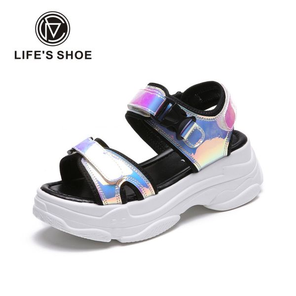 open toed women sport sandals wedge hollow out women sandals outdoor cool platform shoes beach summer shoes, Black
open toed women sport sandals wedge hollow out women sandals outdoor cool platform shoes beach summer shoes, Black