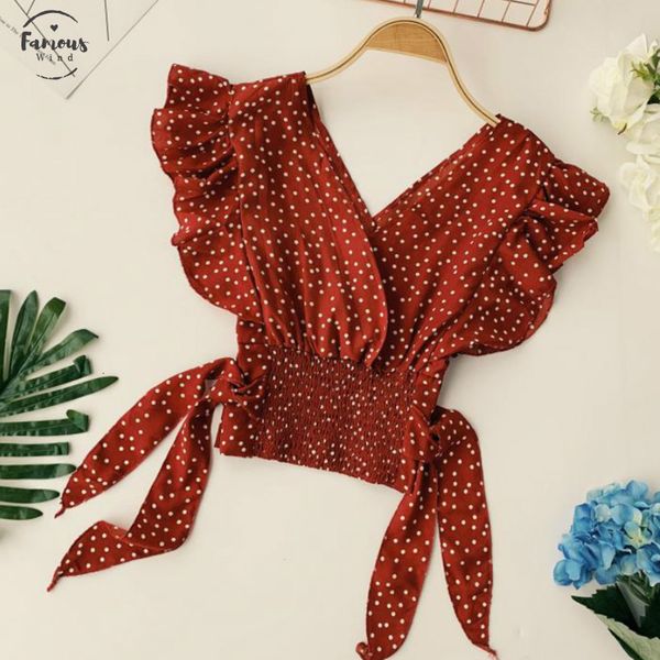 polka sweet dots v neck pleated blouse short petal sleeve elastic high waist bowtie chiffon shirts long sleeve ruffles, White
polka sweet dots v neck pleated blouse short petal sleeve elastic high waist bowtie chiffon shirts long sleeve ruffles, White
