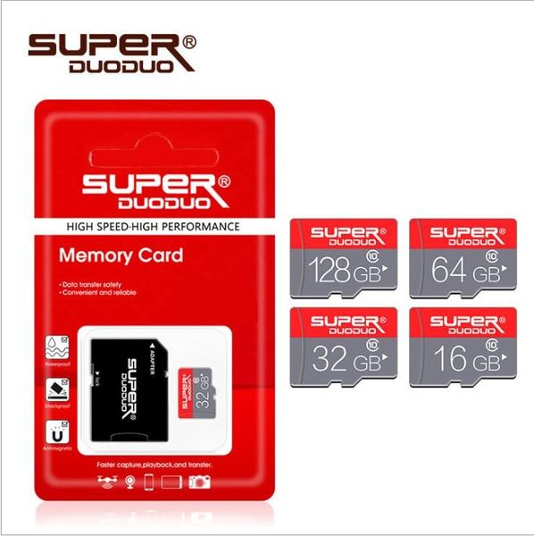 

wholesale high speed memory card 128gb 64gb 32gb 16gb 8gb sd tf card class10 flash card 4gb micro sd cartao de memoria with adapter