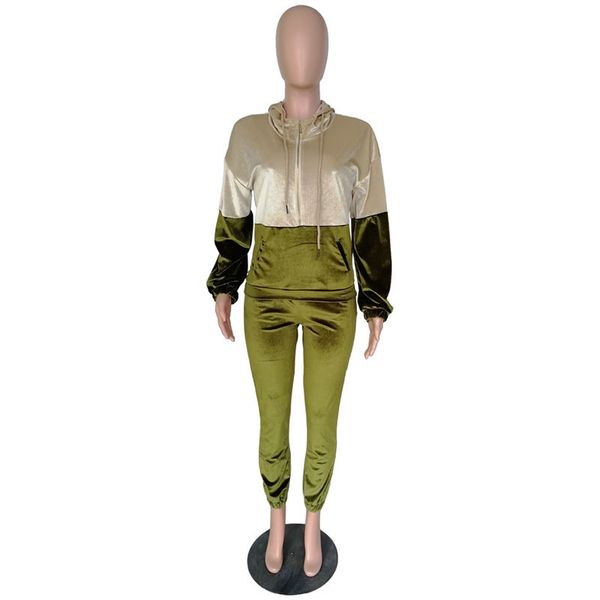 color matching женские костюмы с длинным рукавом с капюшоном женщин пуловер двухкусочный костюмы топы брюки бархатные дамы повседневная одеж, Gray
color matching женские костюмы с длинным рукавом с капюшоном женщин пуловер двухкусочный костюмы топы брюки бархатные дамы повседневная одеж, Gray