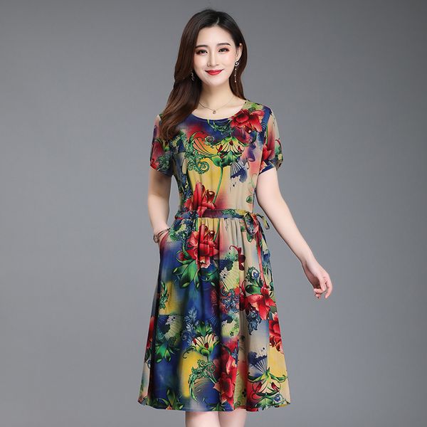 2019 vintage summer dress short sleeve loose women elegant floral print cotton linen dresses casual party sundress vestidos, Black;gray
2019 vintage summer dress short sleeve loose women elegant floral print cotton linen dresses casual party sundress vestidos, Black;gray