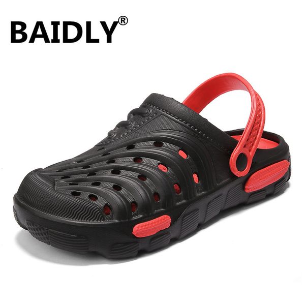 fashion men sandals breathable casual hole shoes male summer outdoor beach sandals lightweight slides slippers zapatillas hombre, Black
fashion men sandals breathable casual hole shoes male summer outdoor beach sandals lightweight slides slippers zapatillas hombre, Black