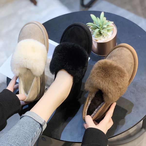 winter shoes ankle boots for womens platform female fur boots non-slip fashion female shoes women furry snow u11-24, Black
winter shoes ankle boots for womens platform female fur boots non-slip fashion female shoes women furry snow u11-24, Black