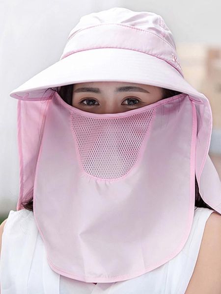 sun hat women summer wide large brim solid color outdoor camping protection face neck sun protection ultraviolet-proof lady caps, Blue;gray
sun hat women summer wide large brim solid color outdoor camping protection face neck sun protection ultraviolet-proof lady caps, Blue;gray