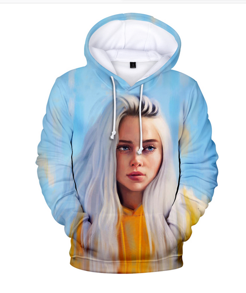 новая мода billie eilish unisex женщины мужчины толстовки 3d печати streetwear вскользь с капюшоном пуловер фуфаек hip hop a663, Black
новая мода billie eilish unisex женщины мужчины толстовки 3d печати streetwear вскользь с капюшоном пуловер фуфаек hip hop a663, Black