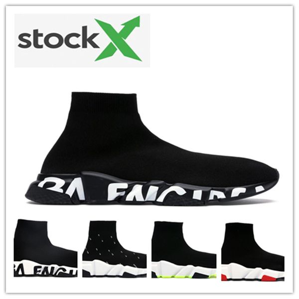 2020 paris speed trainer sock boots luxury designer running shoes graffiti black white red platform fashion men women stylist sneakers
2020 paris speed trainer sock boots luxury designer running shoes graffiti black white red platform fashion men women stylist sneakers
