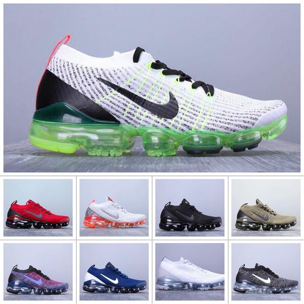 air vapormax flyknit 3.0 breathable running shoes vapor max throwback futrue knit triple black white men women athletic trainers jogging
air vapormax flyknit 3.0 breathable running shoes vapor max throwback futrue knit triple black white men women athletic trainers jogging