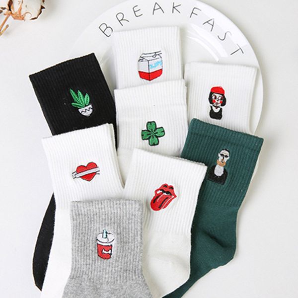 women size new cotton short socks killer cupid moustache milk cola leon clover love smile face rose harajuku funny socks, Black;white
women size new cotton short socks killer cupid moustache milk cola leon clover love smile face rose harajuku funny socks, Black;white