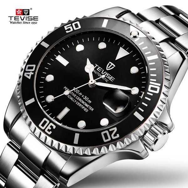 tevise fashion casual men watch t801 stainless steel strap brand waterproof automatic mechanical luxury relogio masculino j190706, Slivery;brown
tevise fashion casual men watch t801 stainless steel strap brand waterproof automatic mechanical luxury relogio masculino j190706, Slivery;brown