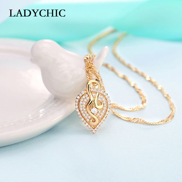ladychic new arrival clear zircon heart pendant for women unique design eternal love necklace jewelry gifts dropshipping ln1145, Silver
ladychic new arrival clear zircon heart pendant for women unique design eternal love necklace jewelry gifts dropshipping ln1145, Silver