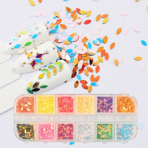 12 grids nail glitter/flakes/mirror powder 3d charms mermaid irregular star round sequins dust set decoration for nail, Silver;gold 
12 grids nail glitter/flakes/mirror powder 3d charms mermaid irregular star round sequins dust set decoration for nail, Silver;gold