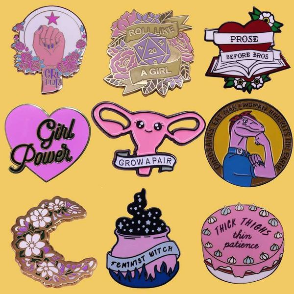 pins, brooches sp045 feminism uterus pins enamel pin cartoon creative metal brooch denim hat backpack flower badge collar jewelry, Gray
pins, brooches sp045 feminism uterus pins enamel pin cartoon creative metal brooch denim hat backpack flower badge collar jewelry, Gray