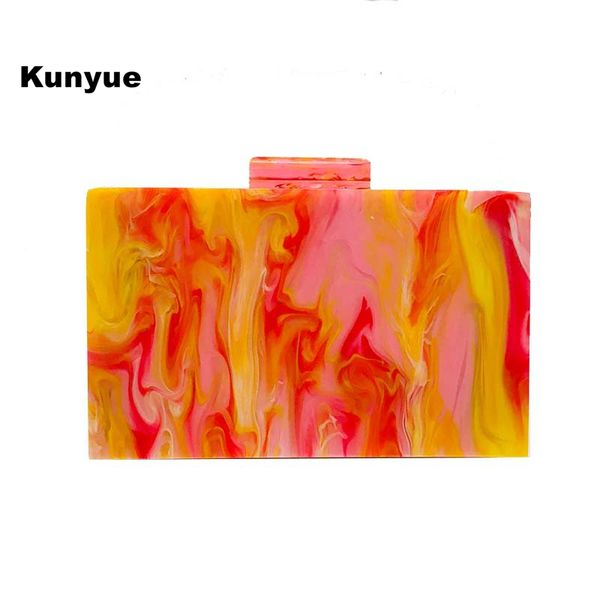 20new trendy stylish marble orange pink acrylic evening bag cute girl party prom clutch purse wallet shoulder chain chic handbag
20new trendy stylish marble orange pink acrylic evening bag cute girl party prom clutch purse wallet shoulder chain chic handbag