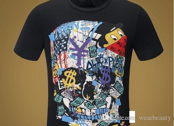 mens luxury brand money letter print t-shirts pp short sleeve tshirt designer duck tees males fashion loose streetwear tees tops, White;black
mens luxury brand money letter print t-shirts pp short sleeve tshirt designer duck tees males fashion loose streetwear tees tops, White;black