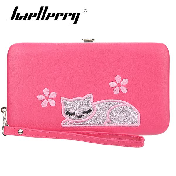 solid cute cat embroidered women long wallet zipper pu leather rope wallet coin pocket card holder p holder wallet n2312, Red;black
solid cute cat embroidered women long wallet zipper pu leather rope wallet coin pocket card holder p holder wallet n2312, Red;black