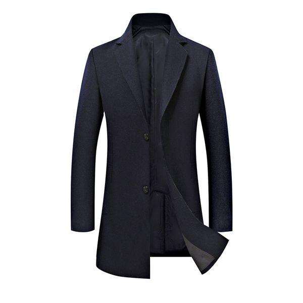 2019 men's winter coat wool jacket men's high-quality wool coat casual slim collar long collar trench men 4xl, Black
2019 men's winter coat wool jacket men's high-quality wool coat casual slim collar long collar trench men 4xl, Black
