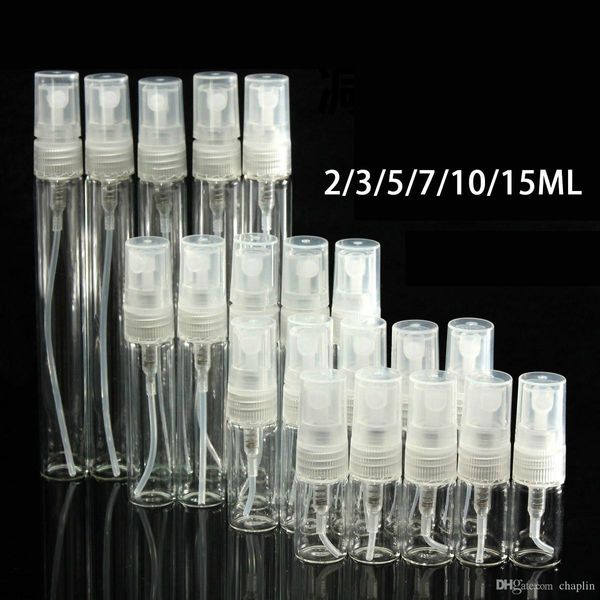 2 3 5 7 10 15ml mini clear glass refillable perfume pump spray bottle atomizer empty cosmetic sample gift container
2 3 5 7 10 15ml mini clear glass refillable perfume pump spray bottle atomizer empty cosmetic sample gift container