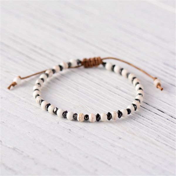 fashion bohemian natural stone hombre new fine stretch beaded bracelet adjustable size rope chain man woman trendy jewelry, Black
fashion bohemian natural stone hombre new fine stretch beaded bracelet adjustable size rope chain man woman trendy jewelry, Black