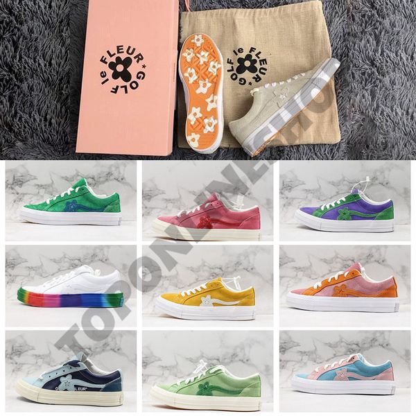 2019 flower tyler the creator x one tar ox golf le fleur fa hion de igner neaker ca ual cava hoe 2 lace du t bag, White;red
2019 flower tyler the creator x one tar ox golf le fleur fa hion de igner neaker ca ual cava hoe 2 lace du t bag, White;red