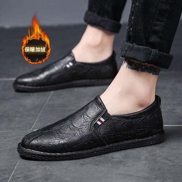 sapatos masculino winter men leather leisure casual loafers slip on shoes brandmale footwear moccasins flats sneakers i, Black
sapatos masculino winter men leather leisure casual loafers slip on shoes brandmale footwear moccasins flats sneakers i, Black