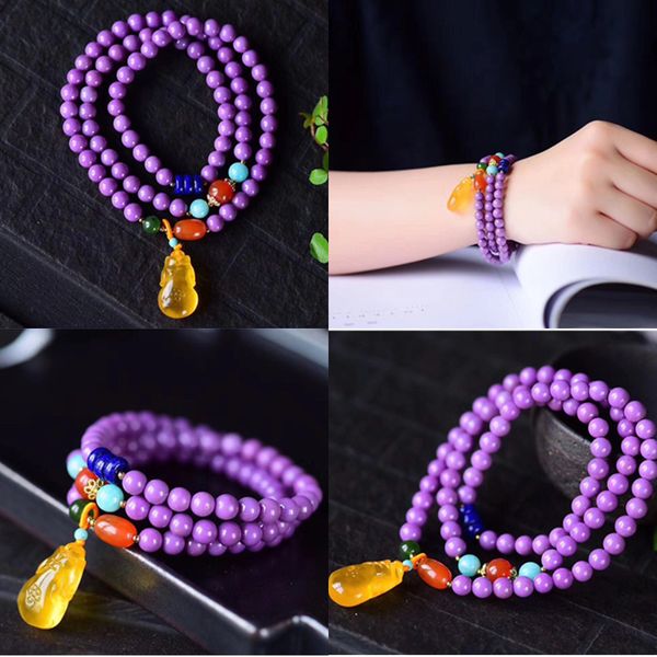 6 beaded jewelry crystal natural ziyun mother bracelet about mm bead collocation south red beeswax small cheongsam pendant wind mala beads, Black
6 beaded jewelry crystal natural ziyun mother bracelet about mm bead collocation south red beeswax small cheongsam pendant wind mala beads, Black
